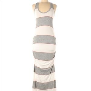 James Perse Striped Maxi Dress